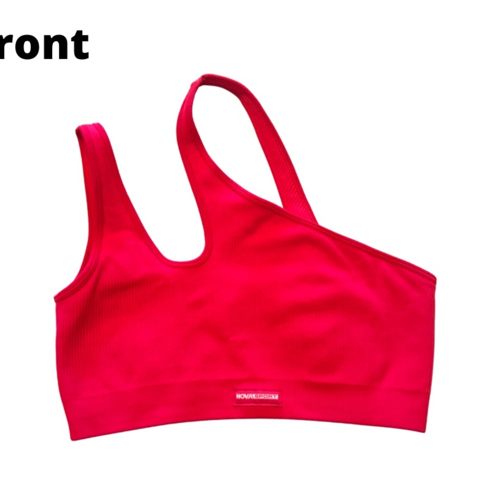 NovaSport Vibrant Pink Sports Bra Uniquely Designed to Give Ultimate Support